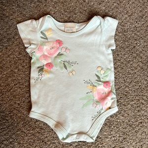 FLORAL ONESIE
